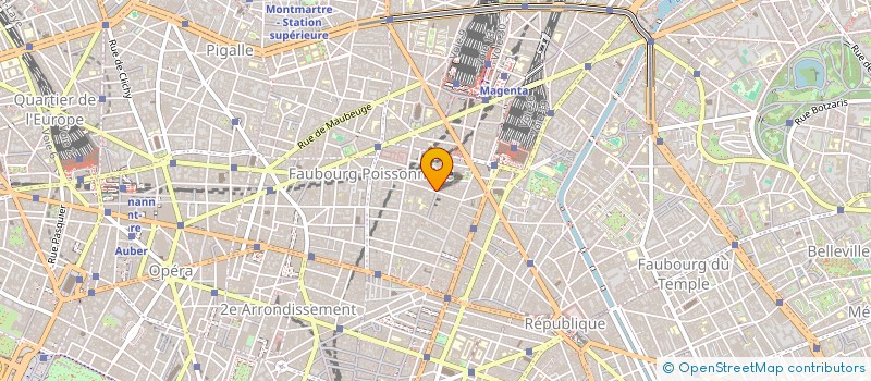 localisation de l'entreprise ROLINE.SCI  PARIS