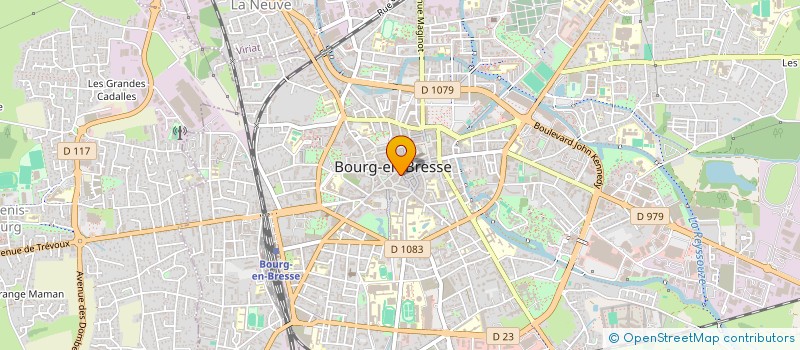 localisation de l'entreprise ROLISKATONIC à BOURG-EN-BRESSE