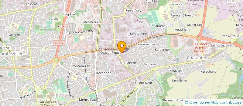 localisation de l'entreprise ROLL AND GO à BREST