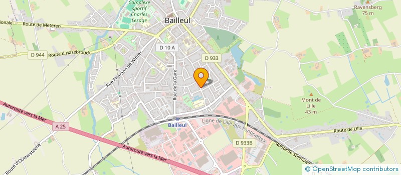 localisation de l'entreprise ROLL & CO à BAILLEUL