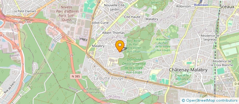 localisation de l'entreprise ROLL-ESPI  CHATENAY-MALABRY