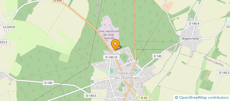 localisation de l'entreprise ROLL HORSE à CHATEAUNEUF-EN-THYMERAIS