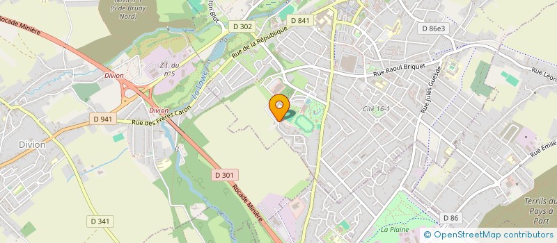 localisation de l'entreprise ROLL ON BLB à BRUAY LA BUISSIERE