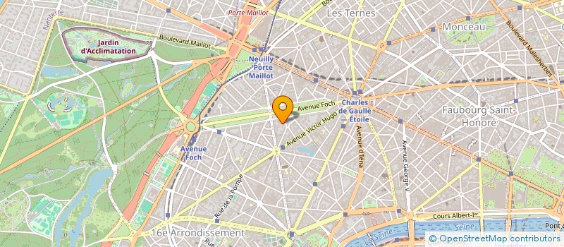 localisation de l'entreprise ROLL.PROPERTIES  PARIS