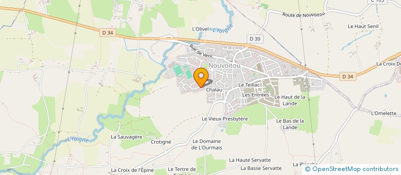 localisation de l'entreprise ROLLADENN à NOUVOITOU