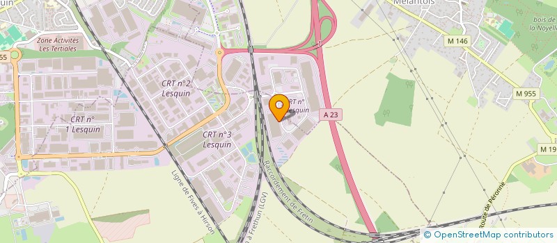 localisation de l'entreprise ROLLAKIN MANAGEMENT à FRETIN