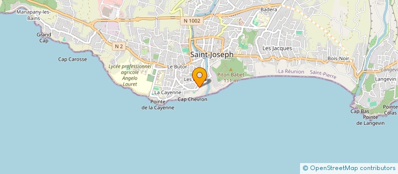 localisation de l'entreprise ROLLAMM à SAINT-JOSEPH
