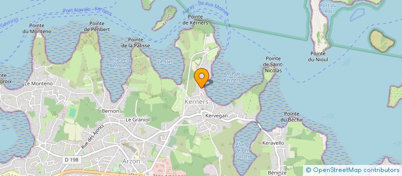 localisation de l'entreprise ROLLAND - 2  ARZON