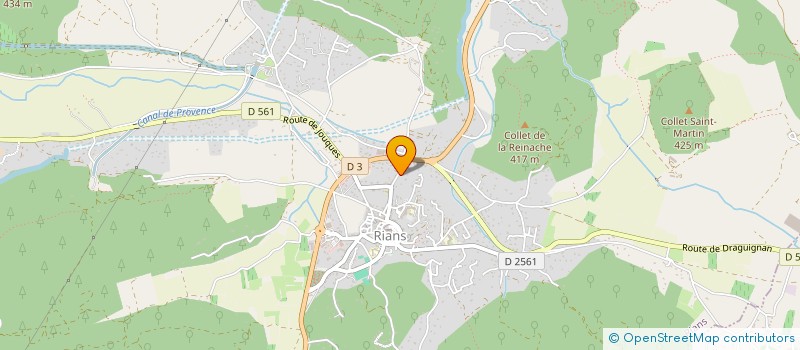 localisation de l'entreprise ROLLAND  RIANS