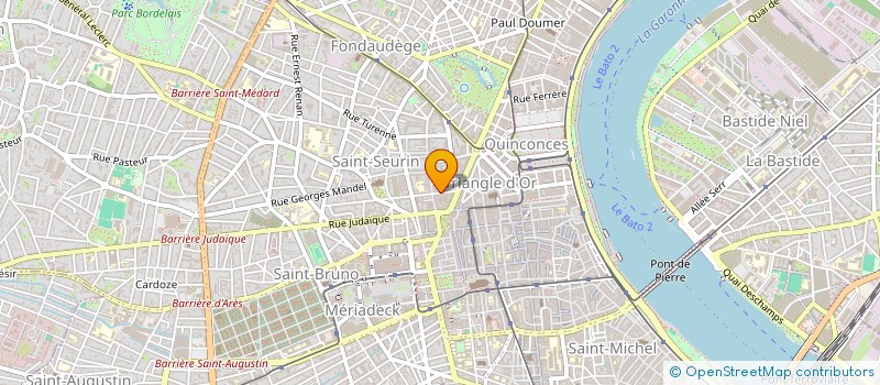 localisation de l'entreprise ROLLAND à BORDEAUX