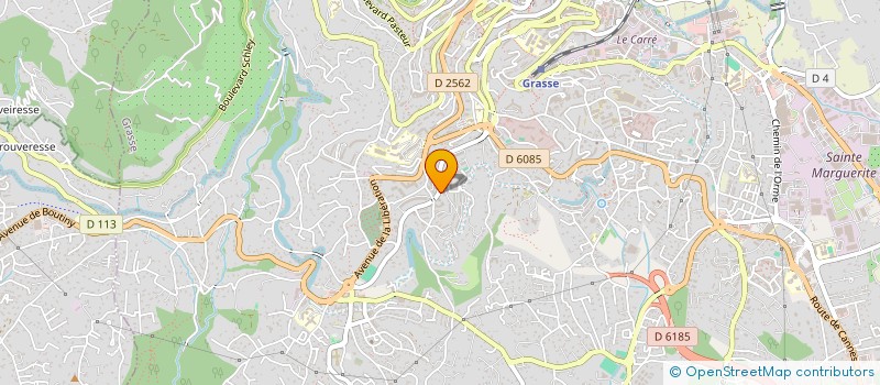 localisation de l'entreprise ROLLAND FABRICE ET ANNE  GRASSE