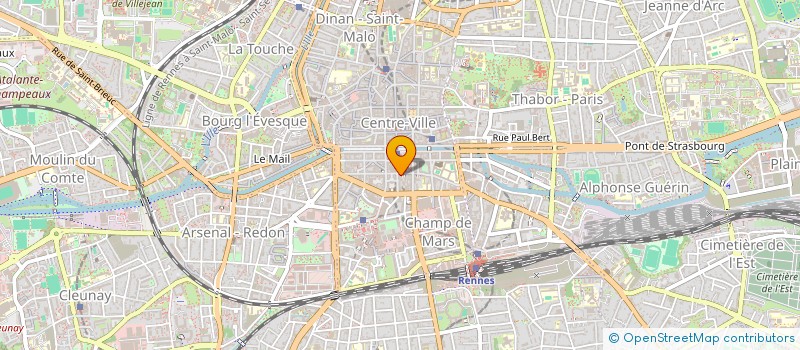 localisation de l'entreprise ROLLAND FILS  RENNES