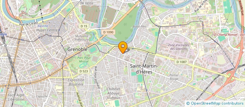 localisation de l'entreprise ROLLAND INDIVISION  SAINT-MARTIN-D'HERES