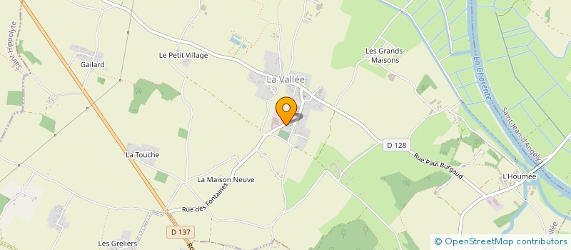 localisation de l'entreprise ROLLAND JEROME  LA VALLEE