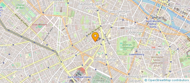 localisation de l'entreprise ROLLAND SANDRA  PARIS