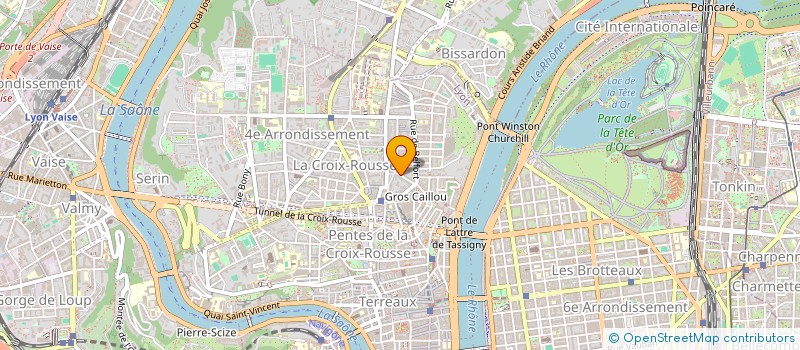 localisation de l'entreprise ROLLDING  LYON