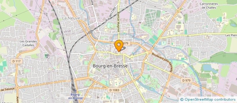 localisation de l'entreprise ROLLER-BEK  BOURG-EN-BRESSE