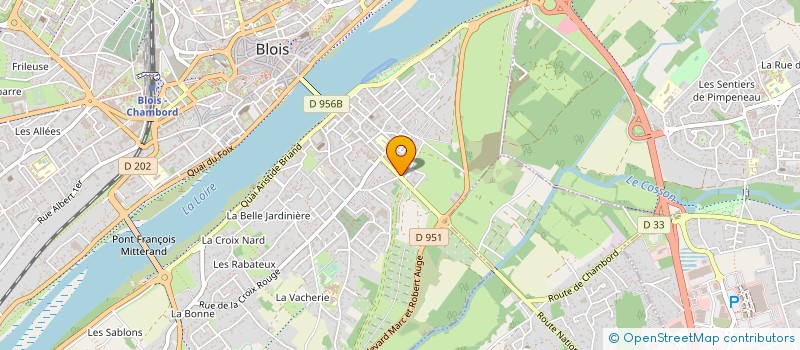 localisation de l'entreprise ROLLER BLOIS  BLOIS