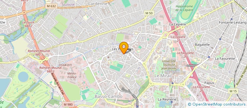 localisation de l'entreprise ROLLER DANCE COOL  TOULOUSE