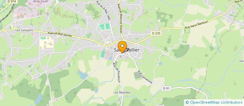 localisation de l'entreprise ROLLER DERBY BASSIN MINIER  SAINT-VALLIER