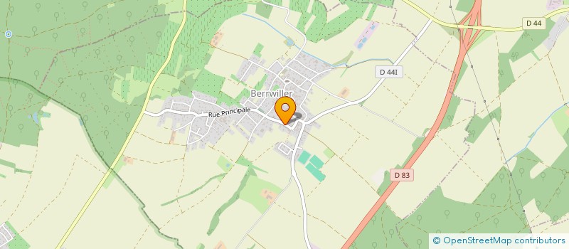 localisation de l'entreprise ROLLER DERBY HAUT-RHIN  WUENHEIM