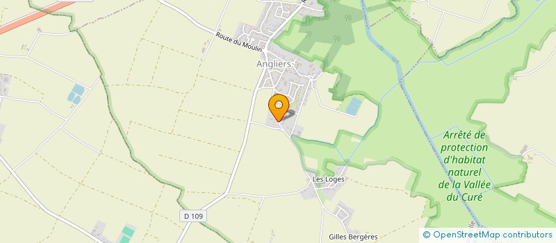 localisation de l'entreprise ROLLER DERBY LA ROCHELLE - MARSILLY  ANGLIERS