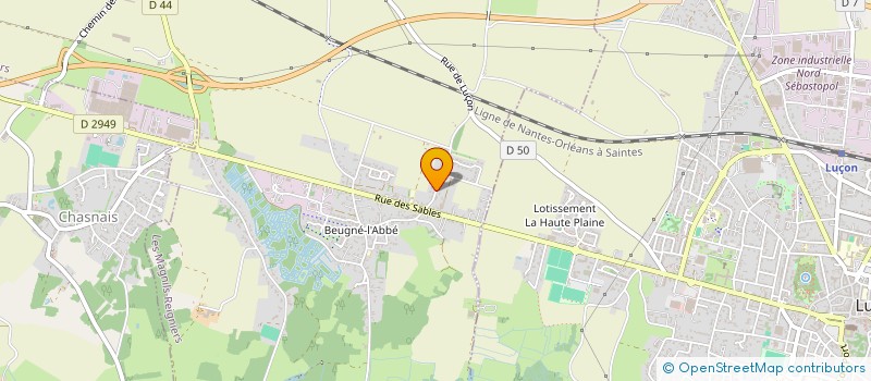 localisation de l'entreprise ROLLER FAMILLY  LUCON