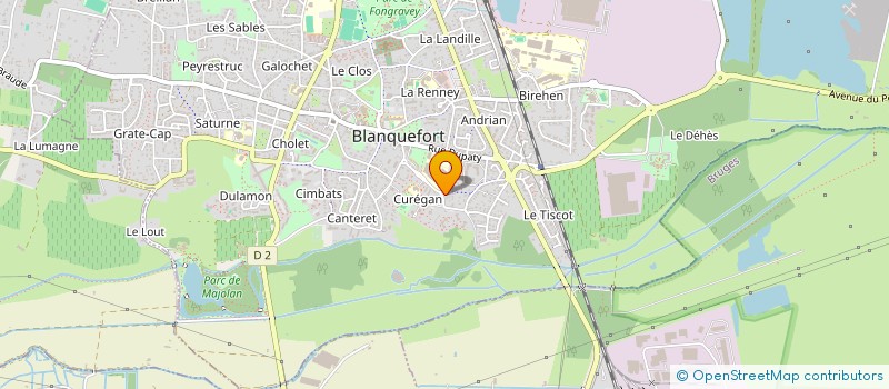 localisation de l'entreprise ROLLER GLISSE EMOTION à BLANQUEFORT