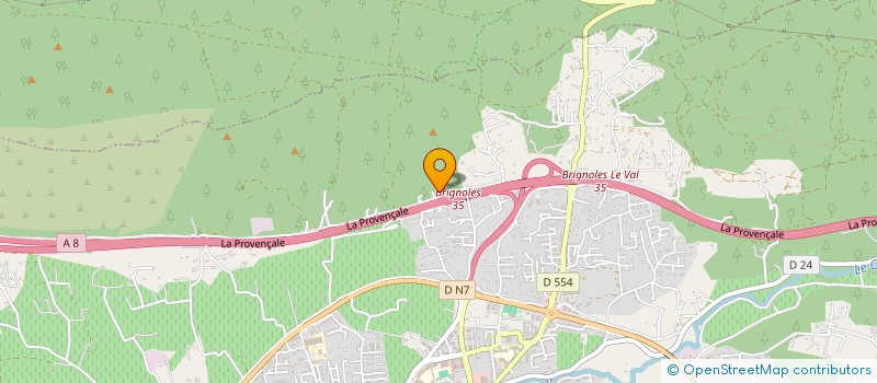 localisation de l'entreprise ROLLER HOCKEY BRIGNOLAIS  BRIGNOLES