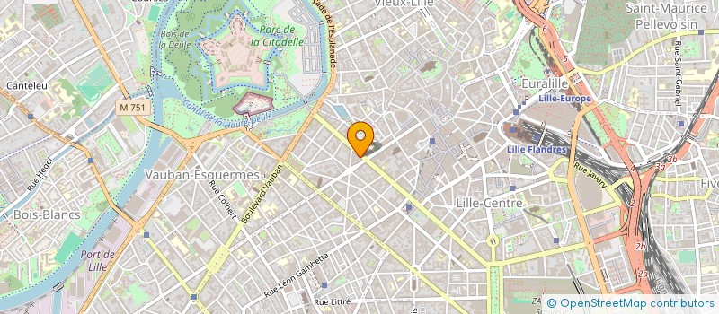 localisation de l'entreprise ROLLER IN LILLE-METROPOLE à LILLE
