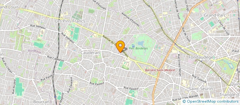 localisation de l'entreprise ROLLER LIBERTE  BORDEAUX