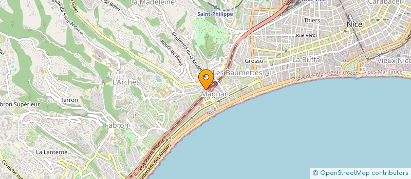 localisation de l'entreprise ROLLER RIVIERA à NICE