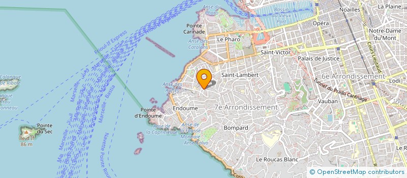 localisation de l'entreprise ROLLER SKATE MARSEILLE à MARSEILLE
