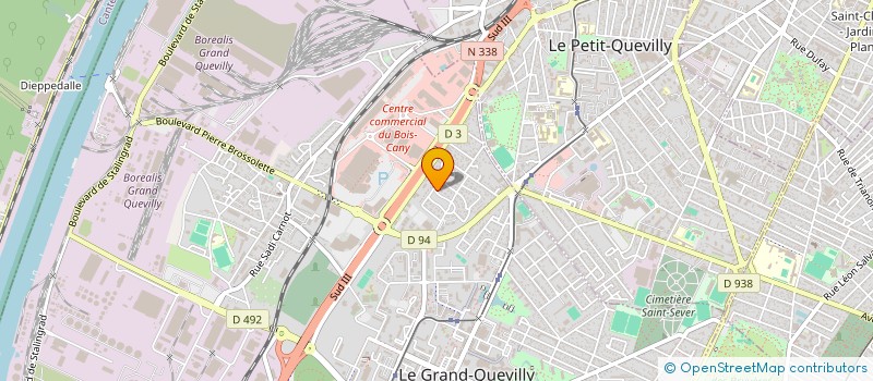 localisation de l'entreprise ROLLER SKATING CLUB DE GRAND QUEVILLY  LE GRAND-QUEVILLY