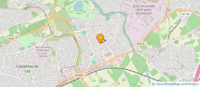 localisation de l'entreprise ROLLER VOYAGEUR à LE CRES