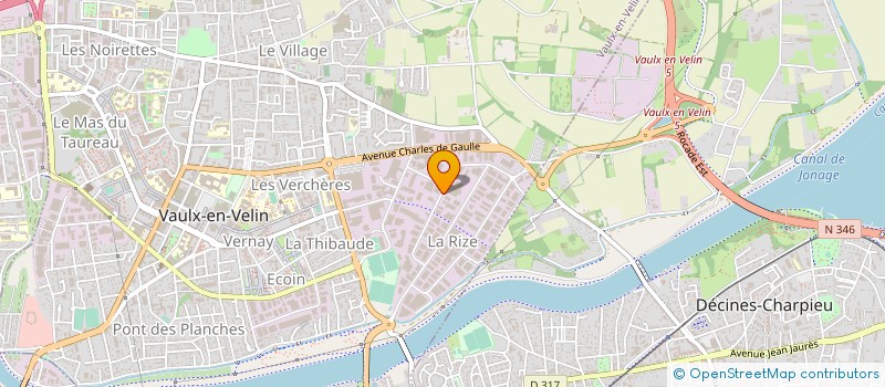localisation de l'entreprise ROLLERBOX FRANCE à VAULX-EN-VELIN