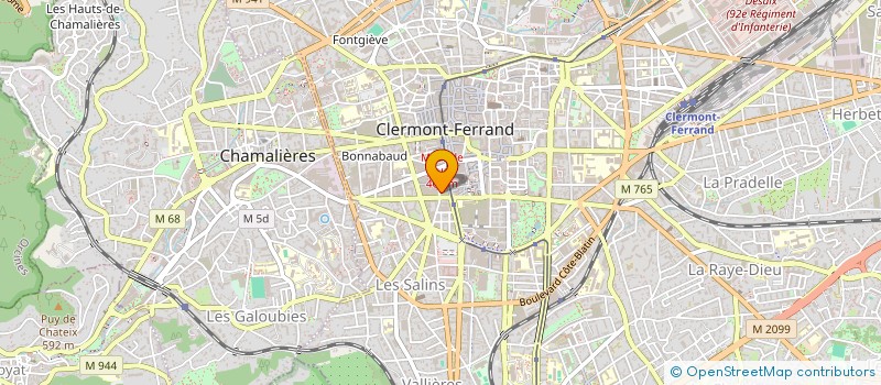 localisation de l'entreprise ROLLET à CUSSET