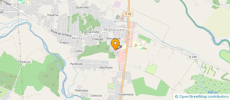 localisation de l'entreprise ROLLET HABITAT à PRUNELLI-DI-FIUMORBO