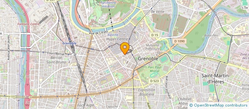 localisation de l'entreprise ROLLI à GRENOBLE