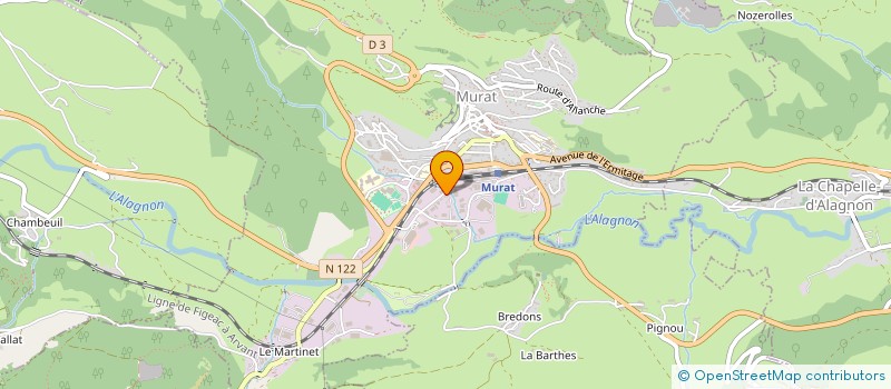 localisation de l'entreprise ROLLIER & CO à MURAT