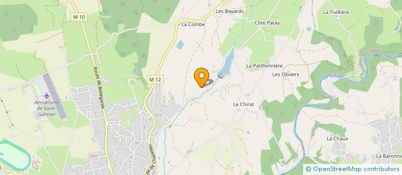 localisation de l'entreprise ROLLIN'S AUTOMOBILE  SAINT-GALMIER