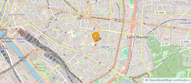 localisation de l'entreprise ROLLIN SERVICES  PARIS
