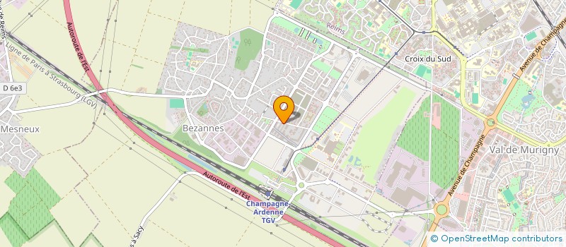 localisation de l'entreprise ROLLING CAR  BEZANNES