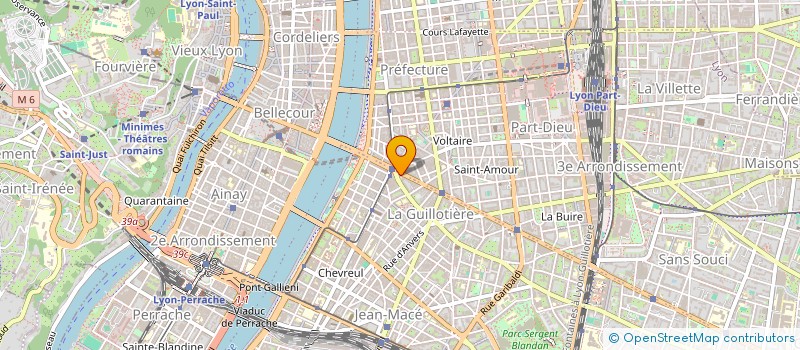 localisation de l'entreprise ROLLING ON à LYON