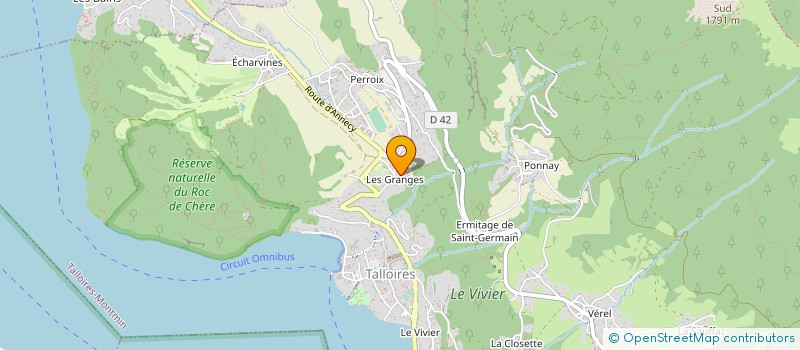 localisation de l'entreprise ROLLING STONES  ANNECY