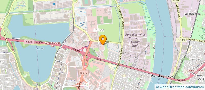 localisation de l'entreprise ROLLING STORES à BORDEAUX