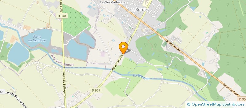 localisation de l'entreprise ROLLION REGIS à LES BORDES