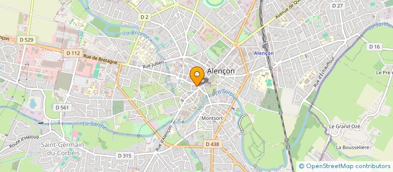localisation de l'entreprise ROLLO-WISNIEWSKI à ALENCON