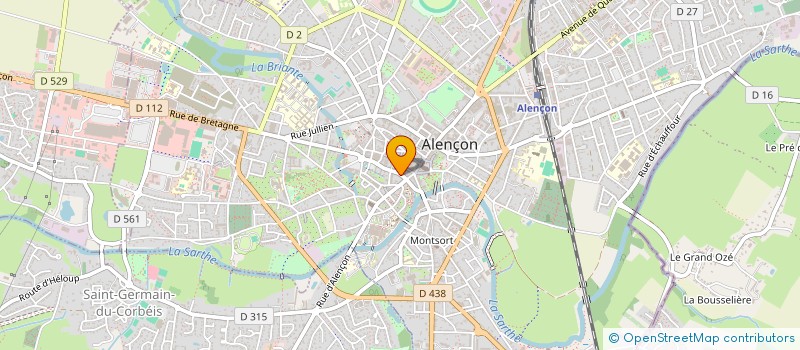 localisation de l'entreprise ROLLO WISNIEWSKI à ALENCON