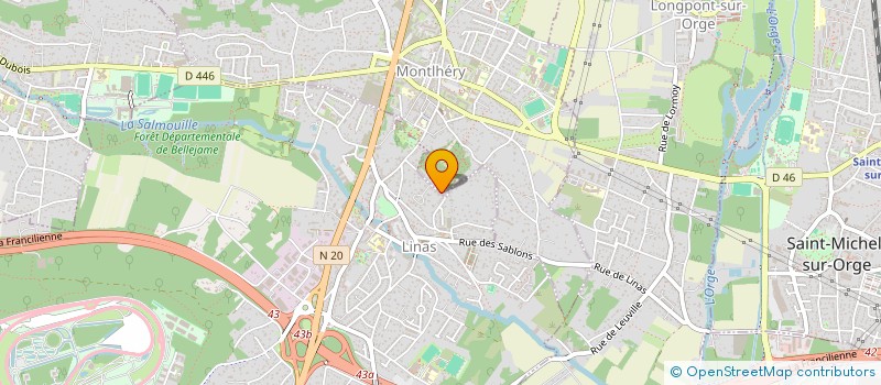 localisation de l'entreprise ROLLON  LINAS